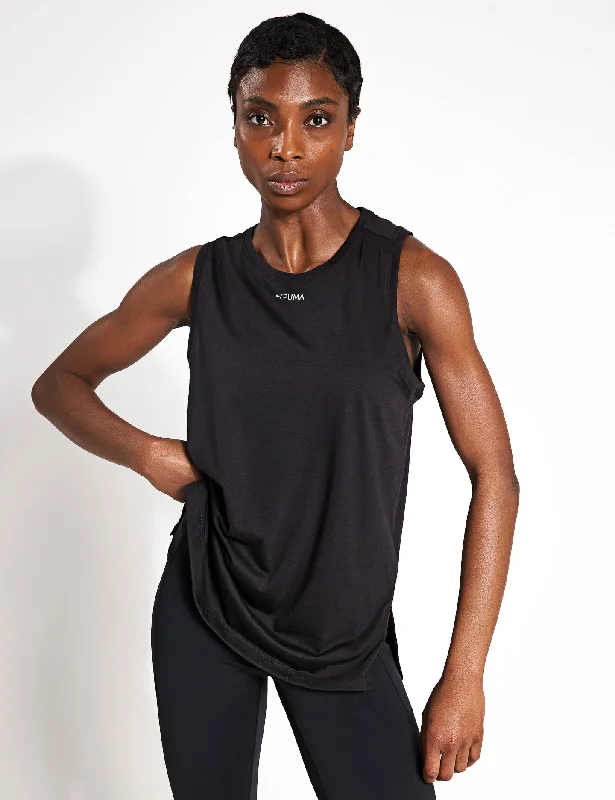 Puma Fit Triblend Training Tank Top - Black